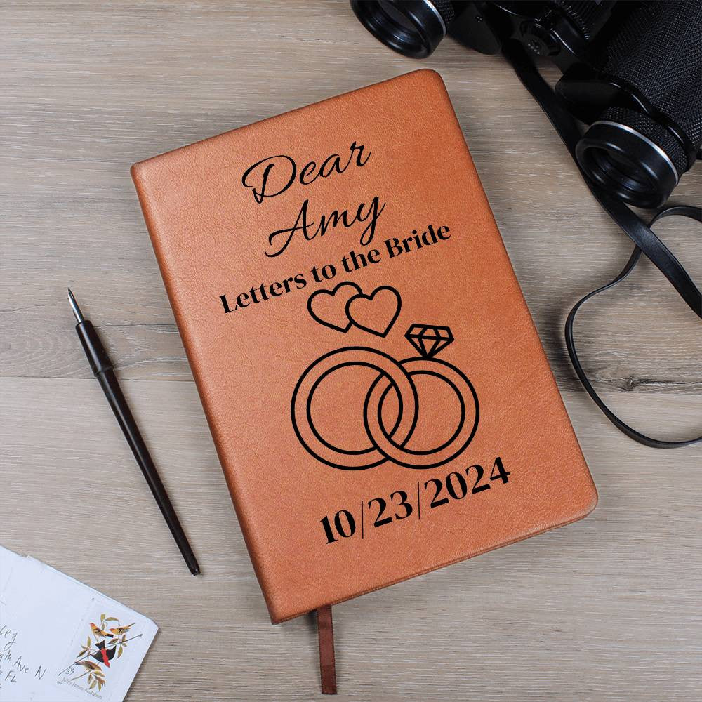 Letters to the Bride Vegan Leather Journal (v3)