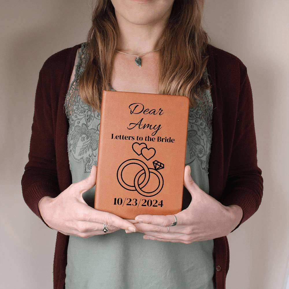 Letters to the Bride Vegan Leather Journal (v3)