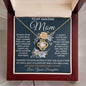 Amazing Mom - Learned From You Necklace 18K Yellow Gold Finish / Luxury Box Jewelry Giftinum