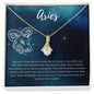 Aries alluring beauty 18K Yellow Gold Finish / Standard Box Jewelry Giftinum