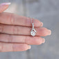 Aries alluring beauty 14K White Gold Finish / Standard Box Jewelry Giftinum
