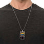 Autism is a journey - Autism Mom Dog Tag Necklace Military Chain (Silver) / No Jewelry Giftinum