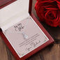 Beautiful Alluring Beauty Necklace for your Wife 14K White Gold Finish / Luxury Box / Luxury Box Jewelry Giftinum