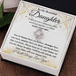 Beautiful Daughter - Braver Than You Believe Necklace Two-Toned Box / 14K White Gold Finish Jewelry Giftinum