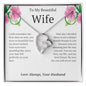 Beautiful Wife - I still remember the first time we met 14k White Gold Finish / Two-Toned Box Jewelry Giftinum