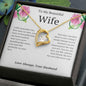 Beautiful Wife - I still remember the first time we met 18k Yellow Gold Finish / Two-Toned Box Jewelry Giftinum