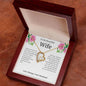 Beautiful Wife - I still remember the first time we met 18k Yellow Gold Finish / Luxury Box w/LED Jewelry Giftinum