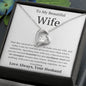 Beautiful Wife - That day I prayed for God 14k White Gold Finish / Two-Toned Box Jewelry Giftinum