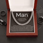 Boyfriend Cuban Link Chain Stainless Steel / Standard Box Jewelry Giftinum