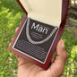 Boyfriend Cuban Link Chain Stainless Steel / Luxury Box Jewelry Giftinum