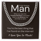 Boyfriend Cuban Link Chain Stainless Steel / Standard Box Jewelry Giftinum