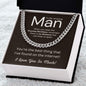 Boyfriend Cuban Link Chain Stainless Steel / Standard Box Jewelry Giftinum