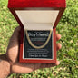 Boyfriend Cuban Link Chain Stainless Steel / Standard Box Jewelry Giftinum