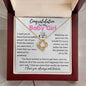 Congrats to Baby girl - How proud I am 18K Yellow Gold Finish / Luxury Box w/LED Jewelry Giftinum