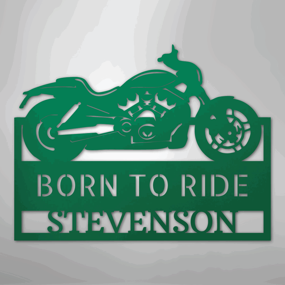 Cruiser Workshop Monogram - Steel Sign - Giftinum