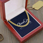 Cuban Link Chain 14K Yellow Gold Finish / Luxury Box Jewelry Giftinum