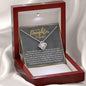 Daughter Graduation Necklace - It seems like yesterday 14K White Gold Finish / Luxury Box w/LED Jewelry Giftinum