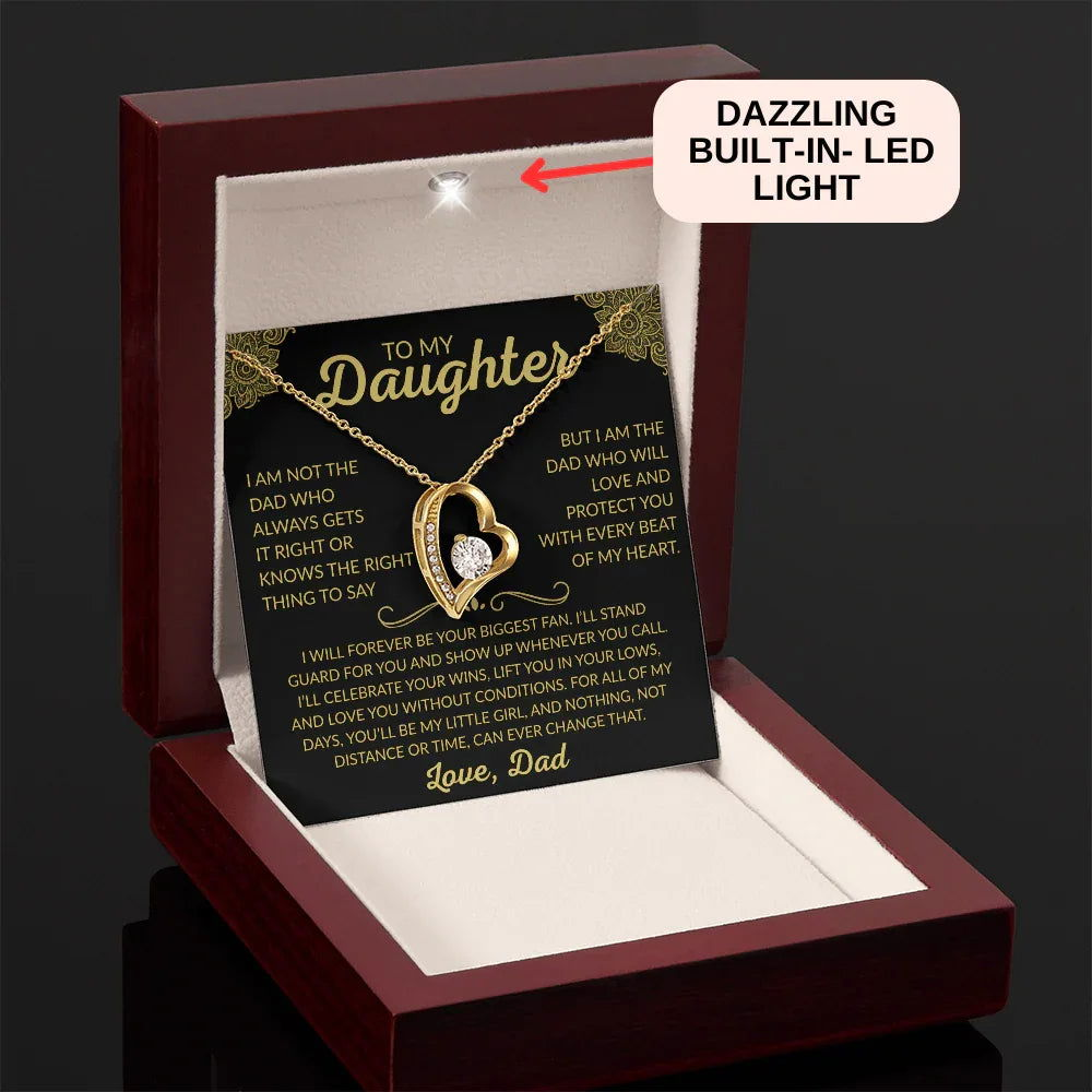 Daughter Necklace - Your biggest fan - Giftinum