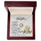 Daughter Sloth Necklace - You are the center of my Universe 18K Yellow Gold Finish / Luxury Box Jewelry Giftinum