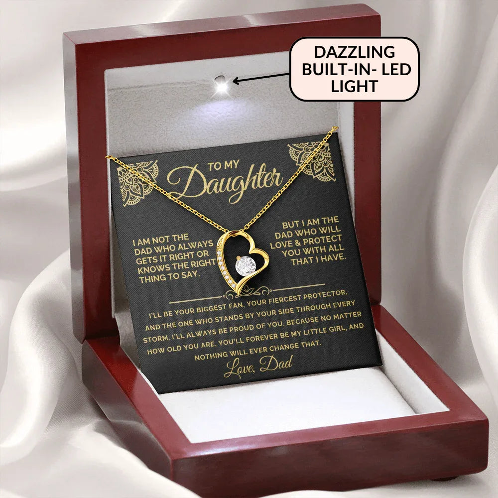 To My Daughter - Forever My Little Girl | Gift From Dad - Giftinum