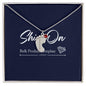 Footprint - Steel 1 Charm / Polished Stainless Steel / Standard Box Jewelry Giftinum