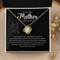 I may be gone - Best Mother Necklace 18K Yellow Gold Finish / Standard Box Jewelry Giftinum