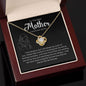 I may be gone - Best Mother Necklace 18K Yellow Gold Finish / Luxury Box Jewelry Giftinum