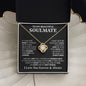 If I had one wish - Soulmate Necklace 18K Yellow Gold Finish / Two-Toned Box Jewelry Giftinum