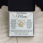 Incredible Mom Necklace - So much of me 18K Yellow Gold Finish / Two-Toned Box Jewelry Giftinum