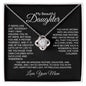 It seems like just yesterday - Daughter Necklace 14K White Gold Finish / Two-Toned Box Jewelry Giftinum