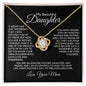 It seems like just yesterday - Daughter Necklace 18K Yellow Gold Finish / Two-Toned Box Jewelry Giftinum