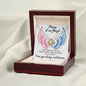 Mama of an Angel - I will hold you in my heart 18K Yellow Gold Finish / Luxury Box w/LED Jewelry Giftinum