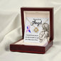 Mama of an Angel Necklace 18K Yellow Gold Finish / Luxury Box Jewelry Giftinum
