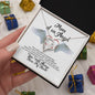 Mama of an Angel Necklace - You were with us yesterday 14k White Gold Finish / Standard Box Jewelry Giftinum