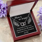 Mama of an Angel perfect pair necklae Two Tone Box Jewelry Giftinum