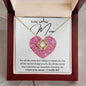 Mom Necklace - For all the times 18K Yellow Gold Finish / Luxury Box w/LED Jewelry Giftinum