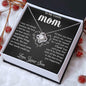 Mom Necklace - I Appreciate The Thoughtful Things You Do 14K White Gold Finish / Two-Toned Box Jewelry Giftinum