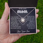 Mom Necklace - I Appreciate The Thoughtful Things You Do 14K White Gold Finish / Two-Toned Box Jewelry Giftinum