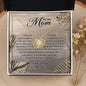 Mom Necklace - There are no words good enough 18K Yellow Gold Finish / Two-Toned Jewelry Giftinum