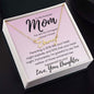 Mom Script Name Necklace - Head might explode Polished Stainless Steel / Standard Box Jewelry Giftinum