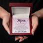 Mom Script Name Necklace - Head might explode Polished Stainless Steel / Standard Box Jewelry Giftinum