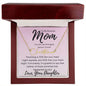 Mom Script Name Necklace - Head might explode Gold Finish Over Stainless Steel / Luxury Box Jewelry Giftinum