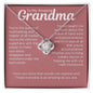 My Amazing Grandma 14K White Gold Finish / Standard Box Jewelry Giftinum