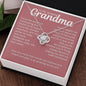 My Amazing Grandma 14K White Gold Finish / Standard Box Jewelry Giftinum