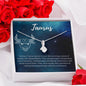 Taurus alluring beauty 14K White Gold Finish / Standard Box Jewelry Giftinum