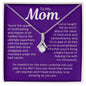 To Mom 14K White Gold Finish / Standard Box Jewelry Giftinum