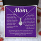 To Mom 14K White Gold Finish / Standard Box Jewelry Giftinum