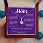 To Mom 14K White Gold Finish / Standard Box Jewelry Giftinum