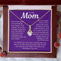 To Mom 14K White Gold Finish / Standard Box Jewelry Giftinum