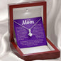 To Mom 14K White Gold Finish / Standard Box Jewelry Giftinum